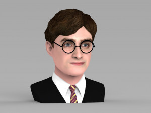 harry potter bust ready for full color 3d printing 3D Принт Модель