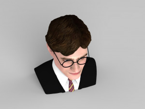 harry potter bust ready for full color 3d printing 3D Принт Модель