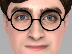 harry potter bust ready for full color 3d printing 3D Принт Модель