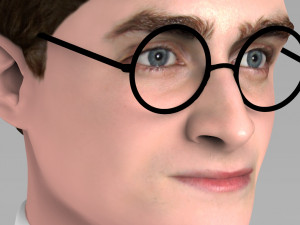 harry potter bust ready for full color 3d printing 3D Принт Модель