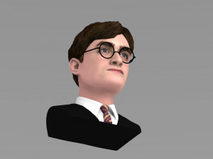 harry potter bust ready for full color 3d printing 3D Принт Модель