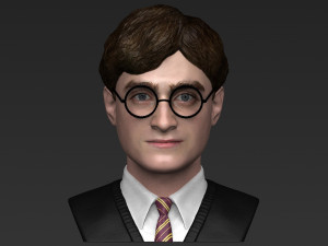 harry potter bust ready for full color 3d printing 3D Принт Модель