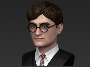 harry potter bust ready for full color 3d printing 3D Принт Модель