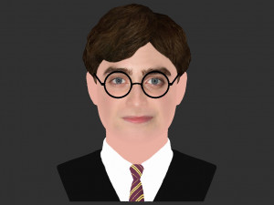harry potter bust ready for full color 3d printing 3D Принт Модель