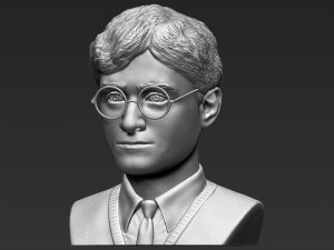 harry potter bust ready for full color 3d printing 3D Принт Модель