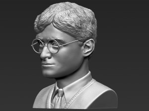 harry potter bust ready for full color 3d printing 3D Принт Модель