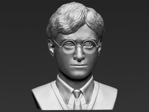 harry potter bust ready for full color 3d printing 3D Принт Модель