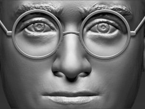 harry potter bust ready for full color 3d printing 3D Принт Модель