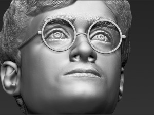 harry potter bust ready for full color 3d printing 3D Принт Модель