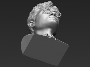 harry potter bust ready for full color 3d printing 3D Принт Модель