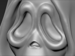 ghostface from scream bust 3d printing ready stl obj 3D 프린트 모델