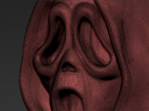 ghostface from scream bust 3d printing ready stl obj 3D 프린트 모델