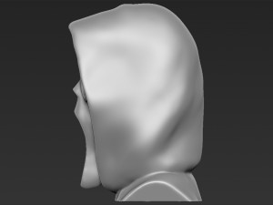 ghostface from scream bust ready for full color 3d printing Model do druku 3D