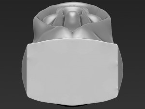 ghostface from scream bust ready for full color 3d printing Model do druku 3D