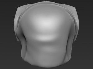 ghostface from scream bust ready for full color 3d printing Model do druku 3D