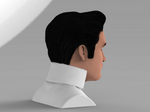 elvis presley bust ready for full color 3d printing 3D Print Model