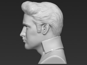 elvis presley bust ready for full color 3d printing 3D Print Model