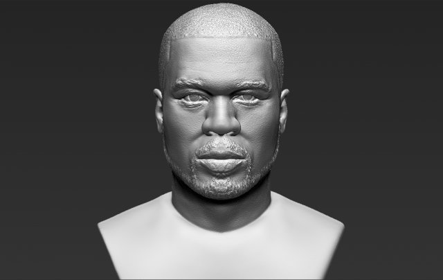 50 cent bust 3d printing ready stl obj 3D-printmodel .c4d .max .obj .3ds .fbx .stl .blend 