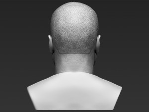 50 cent bust 3d printing ready stl obj 3D-printmodel