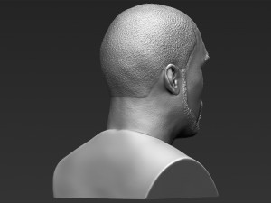 50 cent bust 3d printing ready stl obj 3D-printmodel