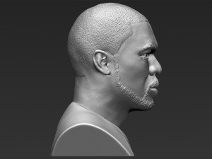 50 cent bust 3d printing ready stl obj 3D-printmodel
