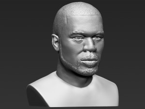 50 cent bust 3d printing ready stl obj 3D-printmodel