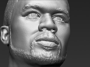 50 cent bust 3d printing ready stl obj 3D-printmodel