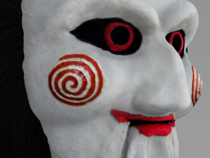 billy the puppet from saw bust ready for full color 3d printing 3Dプリントモデル