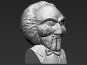 billy the puppet from saw bust 3d printing ready stl obj 3D-printmodel