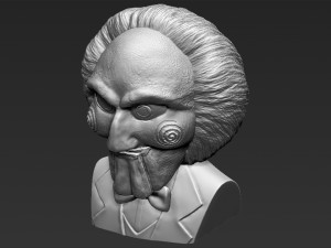 billy the puppet from saw bust 3d printing ready stl obj 3D-printmodel