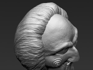 billy the puppet from saw bust 3d printing ready stl obj 3D-printmodel