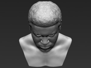muhammad ali bust 3d printing ready stl obj 3D Print Model