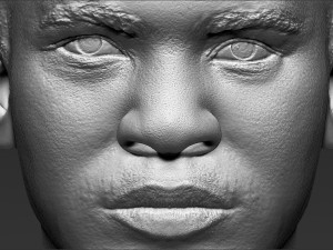 muhammad ali bust 3d printing ready stl obj 3D Print Model