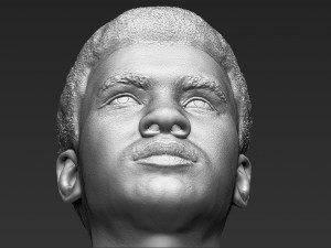 muhammad ali bust 3d printing ready stl obj 3D Print Model