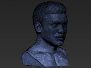 muhammad ali bust 3d printing ready stl obj 3D Print Model