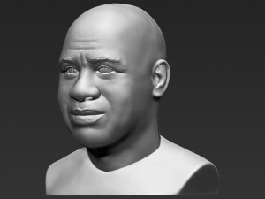 magic johnson bust 3d printing ready stl obj Modèles 3D en vedette