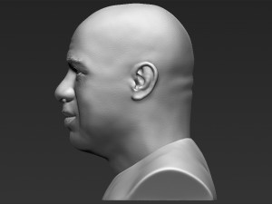 magic johnson bust 3d printing ready stl obj Modèles 3D en vedette