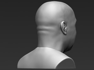 magic johnson bust 3d printing ready stl obj Modèles 3D en vedette