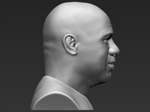 magic johnson bust 3d printing ready stl obj Modèles 3D en vedette
