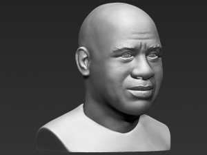 magic johnson bust 3d printing ready stl obj Modèles 3D en vedette