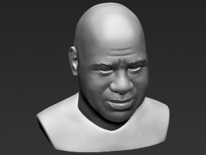 magic johnson bust 3d printing ready stl obj Modèles 3D en vedette