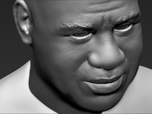 magic johnson bust 3d printing ready stl obj Modèles 3D en vedette