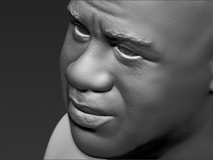magic johnson bust 3d printing ready stl obj Modèles 3D en vedette