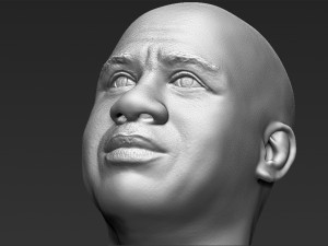 magic johnson bust 3d printing ready stl obj Modèles 3D en vedette
