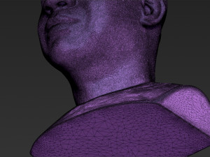 magic johnson bust 3d printing ready stl obj Modèles 3D en vedette