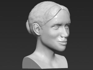 meghan markle bust 3d printing ready stl obj 3D Print Model