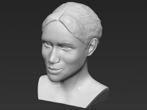 meghan markle bust 3d printing ready stl obj 3D Print Model