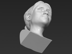 meghan markle bust 3d printing ready stl obj 3D Print Model
