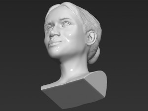 meghan markle bust 3d printing ready stl obj 3D Print Model