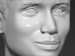 meghan markle bust 3d printing ready stl obj 3D Print Model